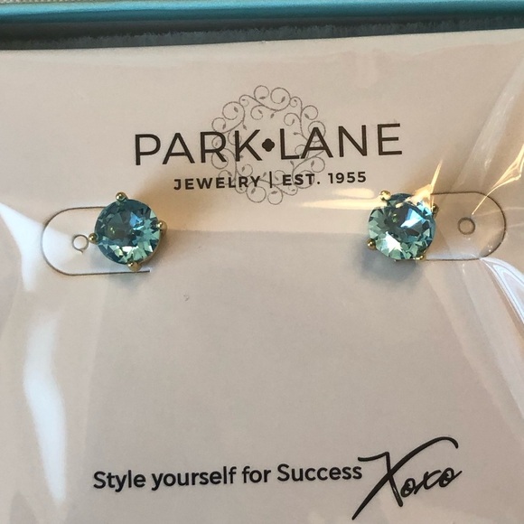 FINAL PRICE! Park Lane Turquoise Impression Earrings NIB - Picture 2 of 6